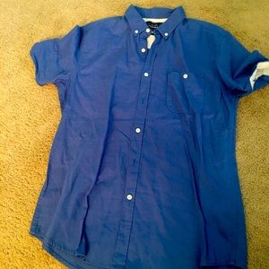Topman button down size Large. Short sleeve.